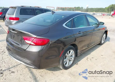 2016 Chrysler 200 Limited from USA, damaged, VIN 1C3CCCAB9GN160675